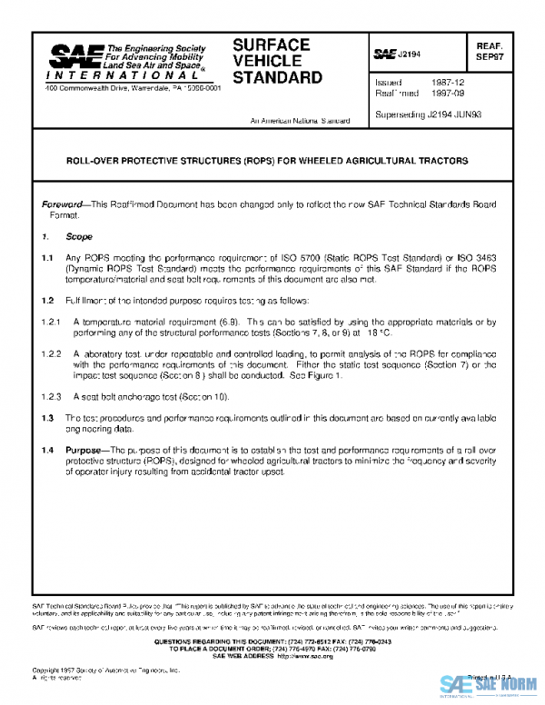 SAE J2194_199709 PDF