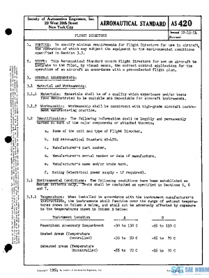 SAE AS420 PDF