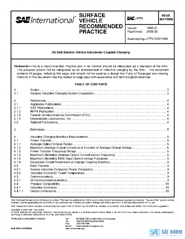 SAE J1773_200905 PDF SAE J1773_200905 PDF
