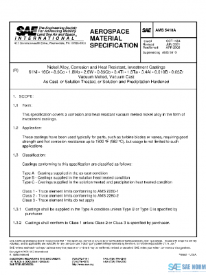 SAE AMS5410A PDF