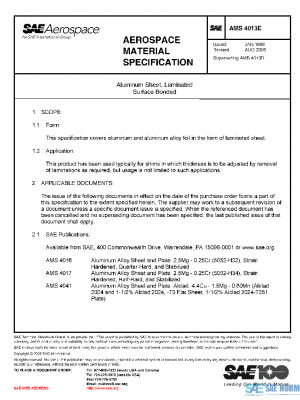 SAE AMS4013E PDF