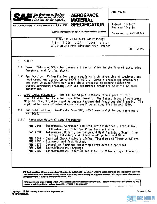 SAE AMS4974B PDF