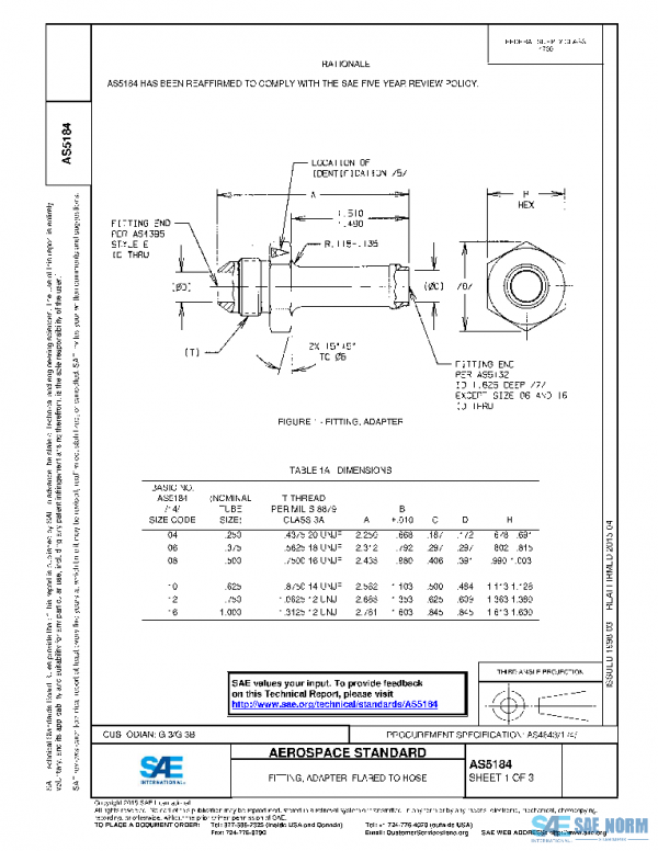 SAE AS5184 PDF