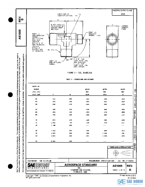 SAE AS1005D PDF