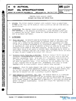 SAE AMS2259 PDF