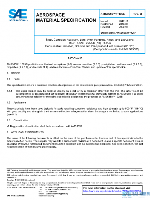 SAE AMS5659/H1025B PDF