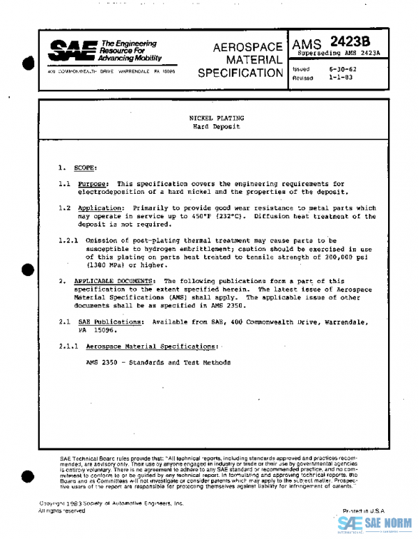 SAE AMS2423B PDF