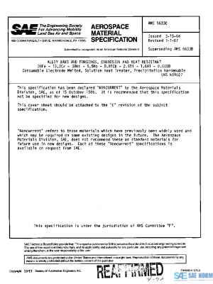 SAE AMS5633C PDF