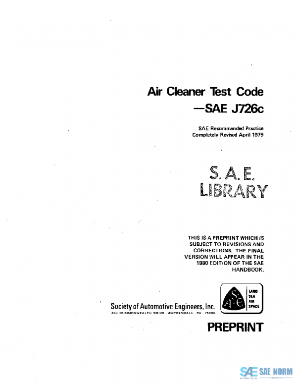 SAE J726C_197904 PDF