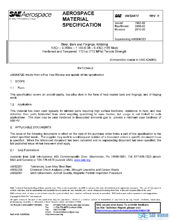 SAE AMS6472E PDF