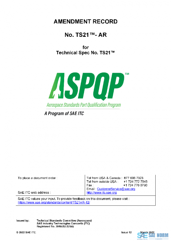 SAE TS21AR-12 PDF