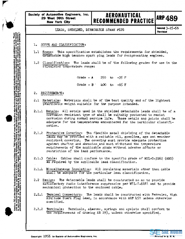 SAE ARP489 PDF