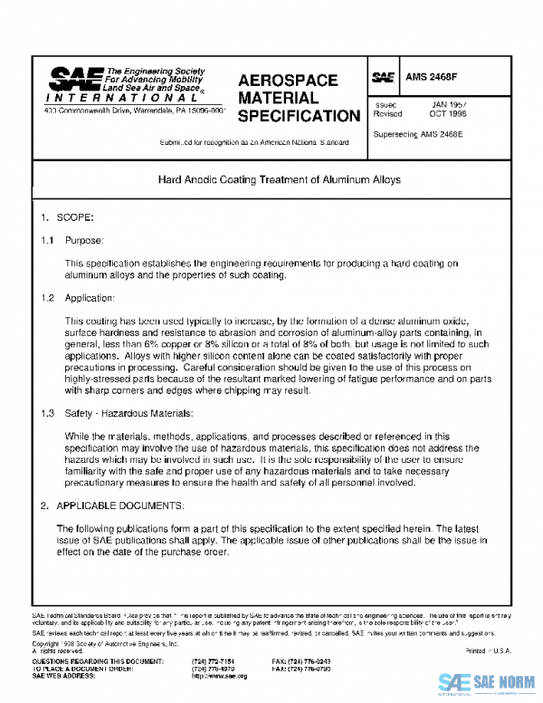 SAE AMS2468F PDF