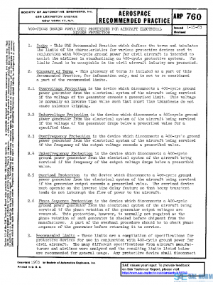 SAE ARP760 PDF