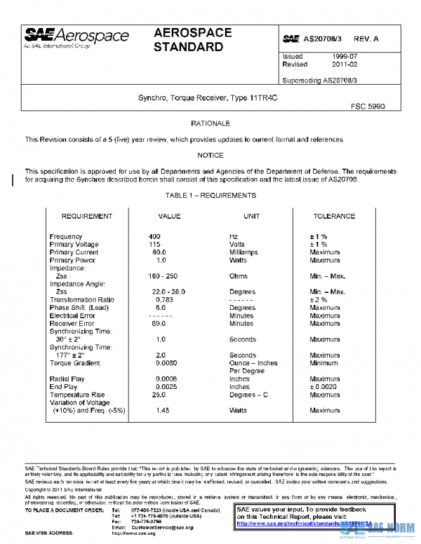 SAE AS20708/3A PDF SAE AS20708/3A PDF