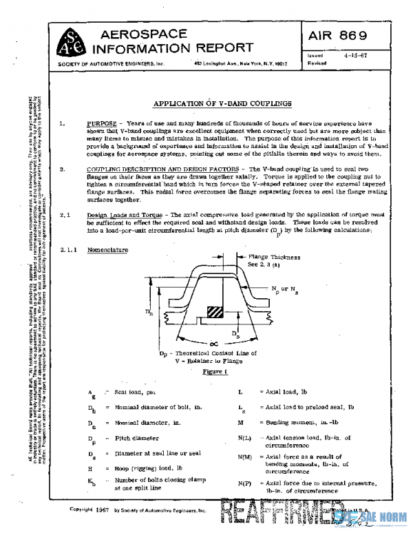 SAE AIR869 PDF SAE AIR869 PDF