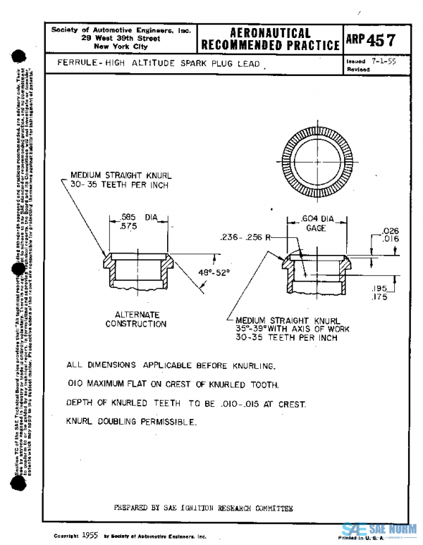 SAE ARP457 PDF