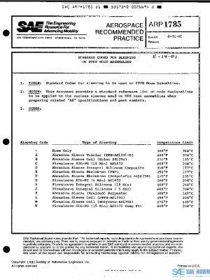SAE ARP1785 PDF