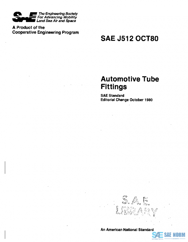 SAE J512_198010 PDF SAE J512_198010 PDF