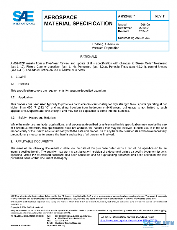 SAE AMS2426F PDF