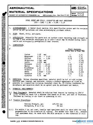 SAE AMS5525A PDF