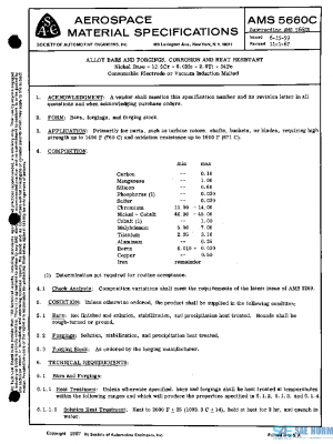 SAE AMS5660C PDF