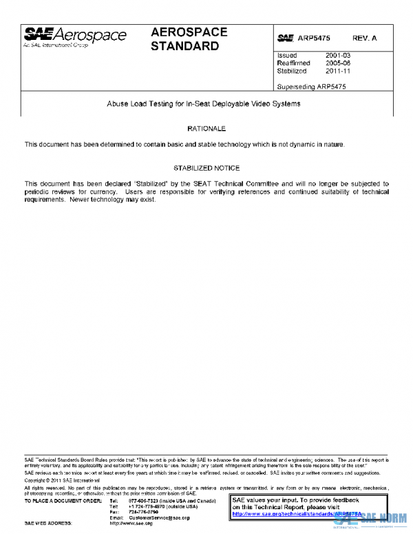 SAE ARP5475A PDF