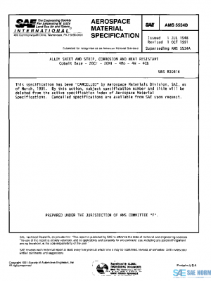 SAE AMS5534B PDF