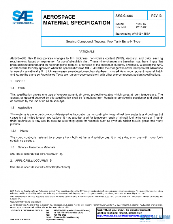 SAE AMSS4383B PDF