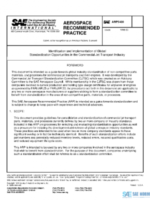 SAE ARP5400 PDF