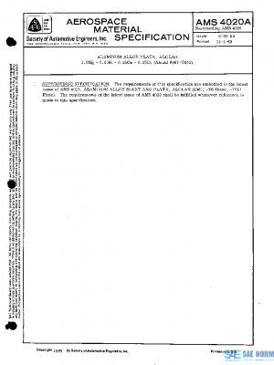 SAE AMS4020A PDF