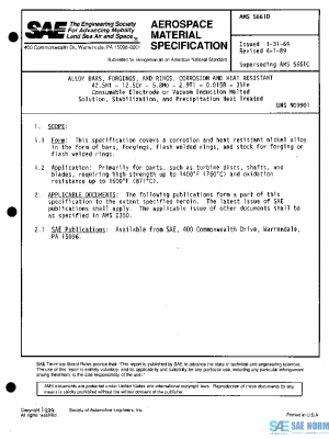 SAE AMS5661D PDF