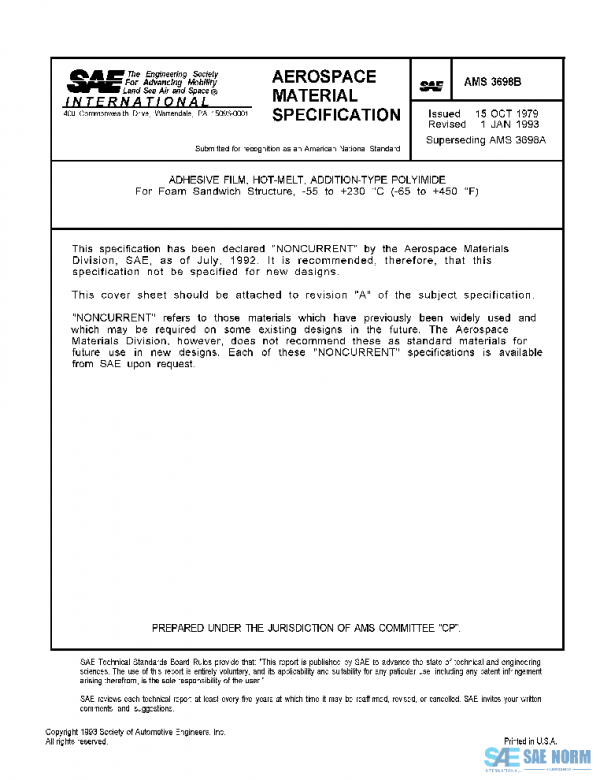 SAE AMS3698B PDF