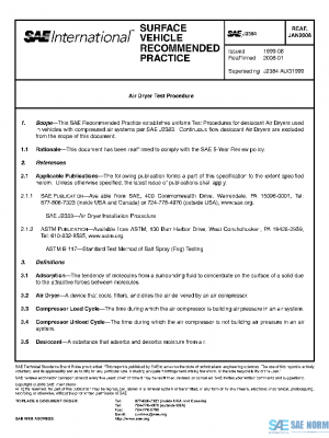 SAE J2384_200601 PDF