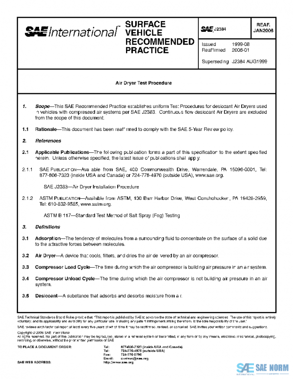 SAE J2384_200601 PDF