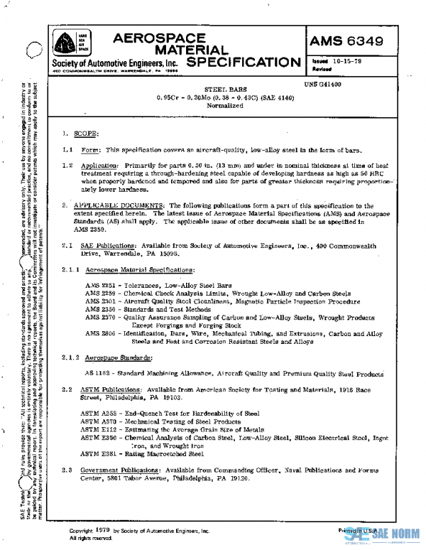 SAE AMS6349 PDF