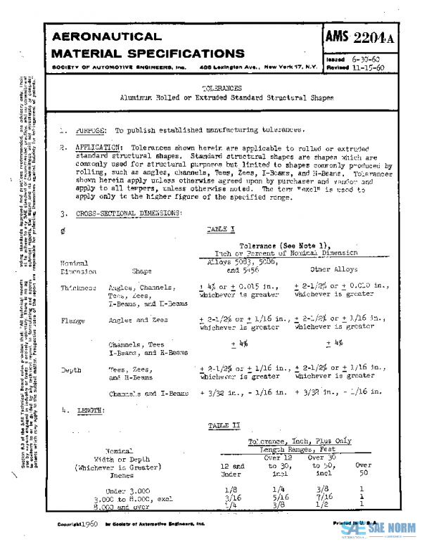 SAE AMS2204A PDF SAE AMS2204A PDF