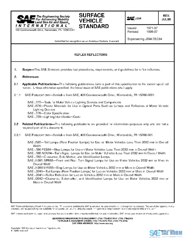 SAE J594_199507 PDF