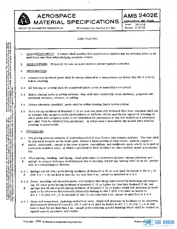 SAE AMS2402E PDF