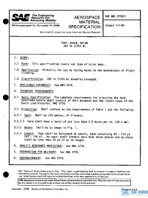 SAE AMS3778/1 PDF