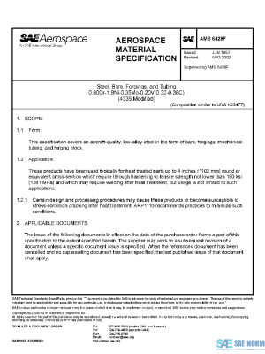SAE AMS6428F PDF