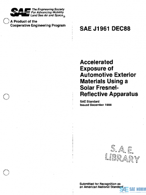 SAE J1961_198812 PDF