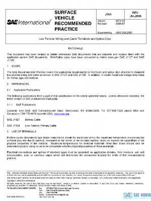SAE J163_200607 PDF