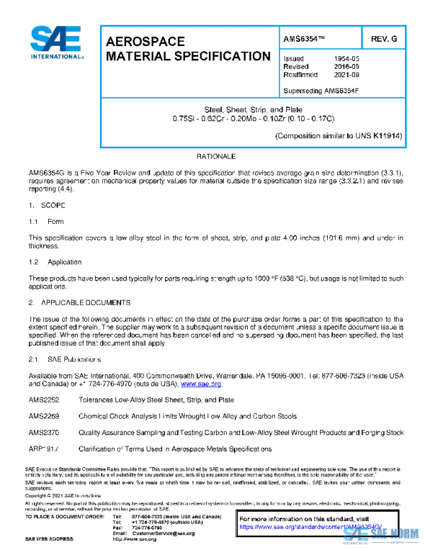 SAE AMS6354G PDF