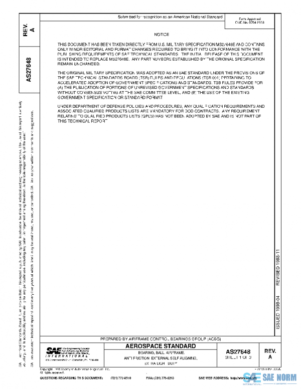 SAE AS27648A PDF