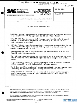 SAE ARP1840 PDF
