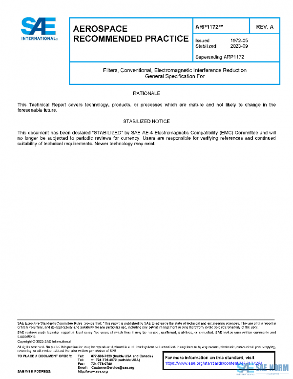 SAE ARP1172A PDF