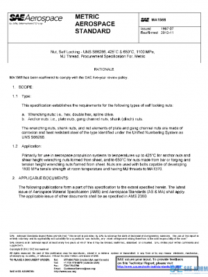 SAE MA1568 PDF