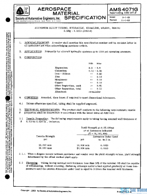 SAE AMS4071G PDF