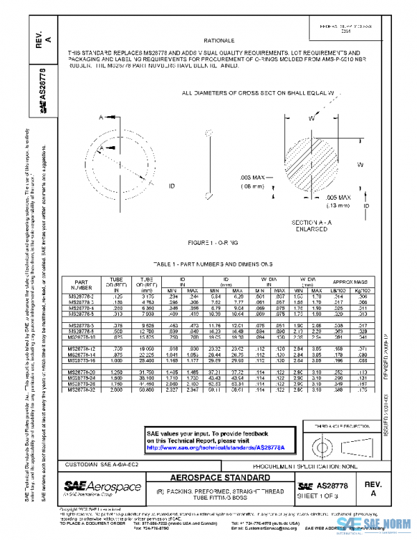 SAE AS28778A PDF SAE AS28778A PDF